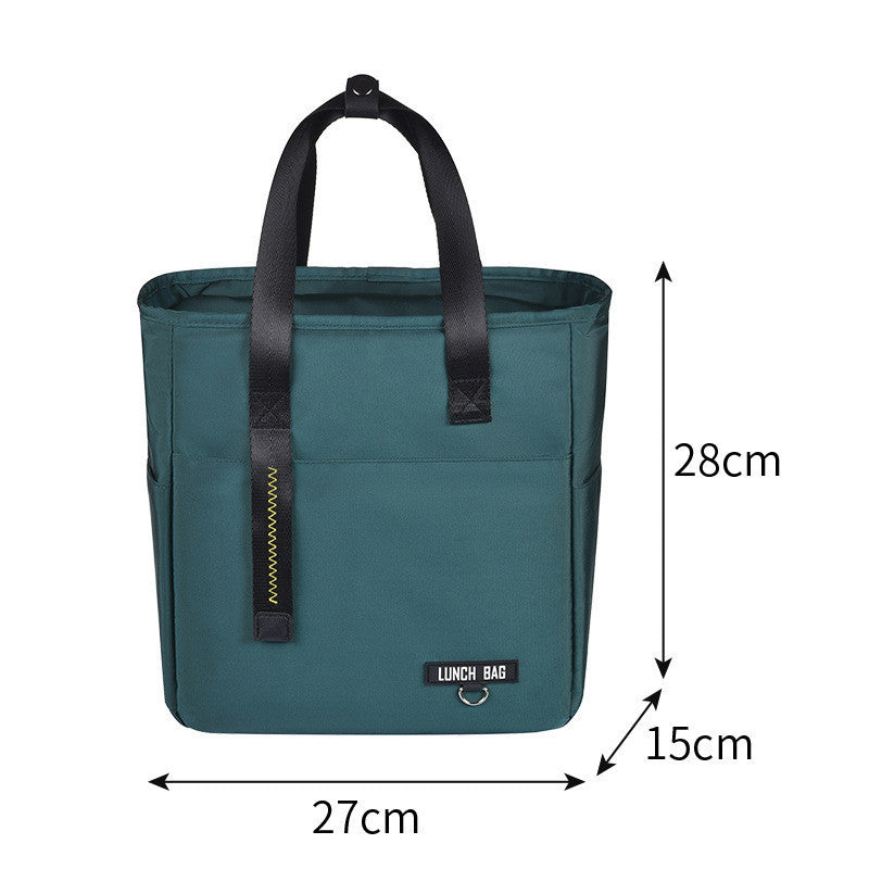 Insulated Lunch Bag PEVA Waterproof | Large Capacity Thermal Tote for Work, School, Office Use