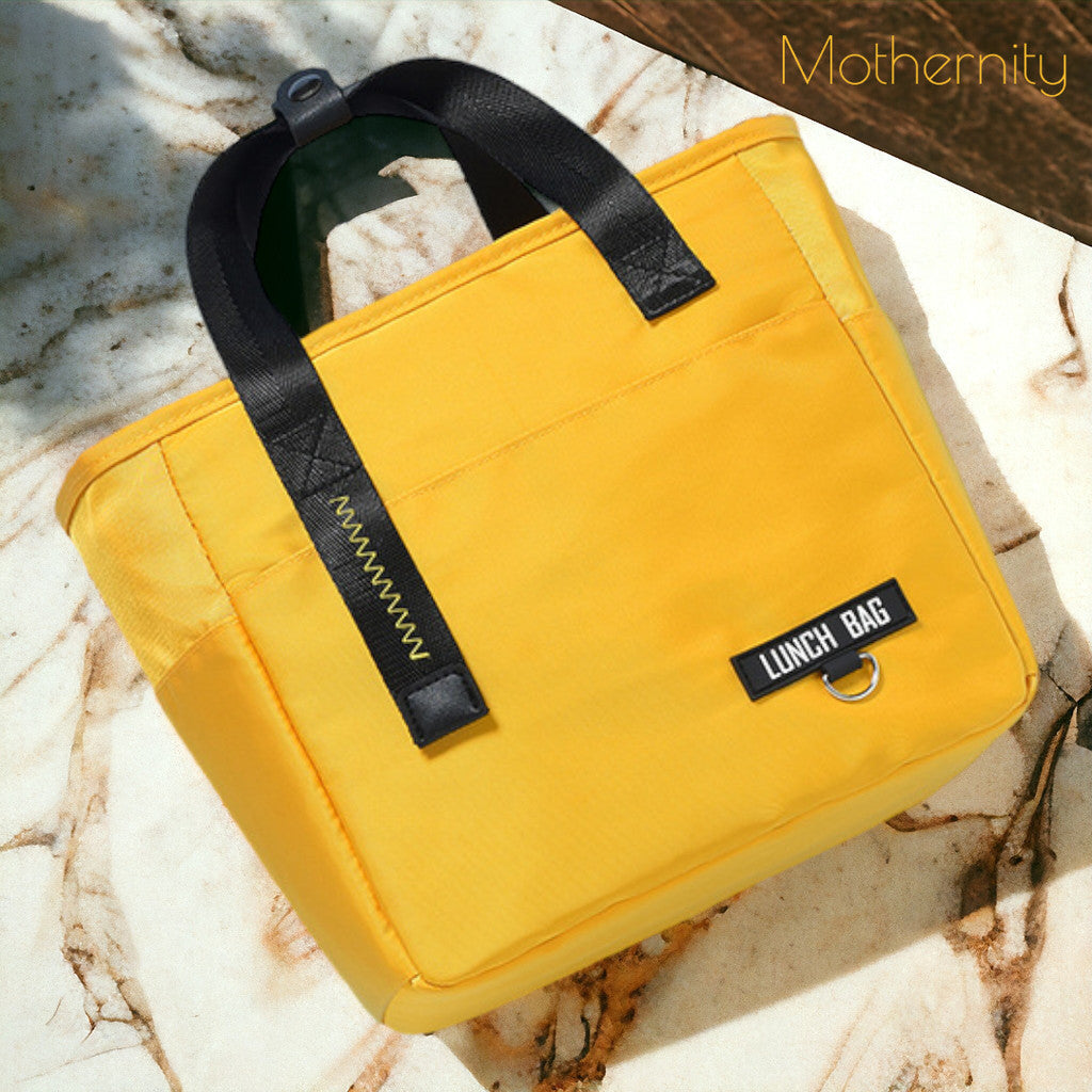 Insulated Lunch Bag PEVA Waterproof | Large Capacity Thermal Tote for Work, School, Office Use