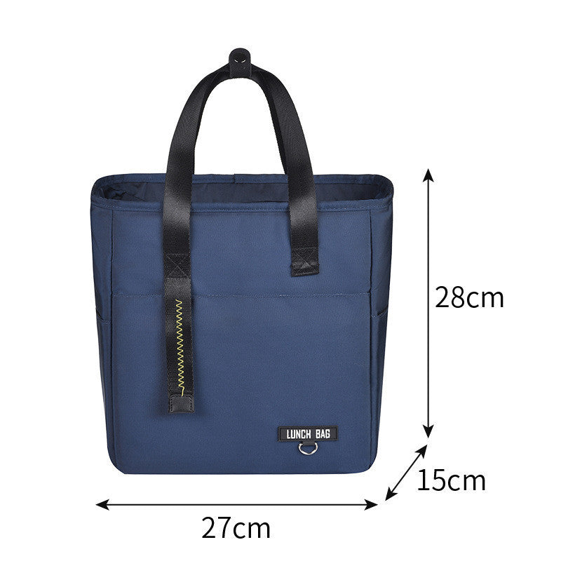 Insulated Lunch Bag PEVA Waterproof | Large Capacity Thermal Tote for Work, School, Office Use