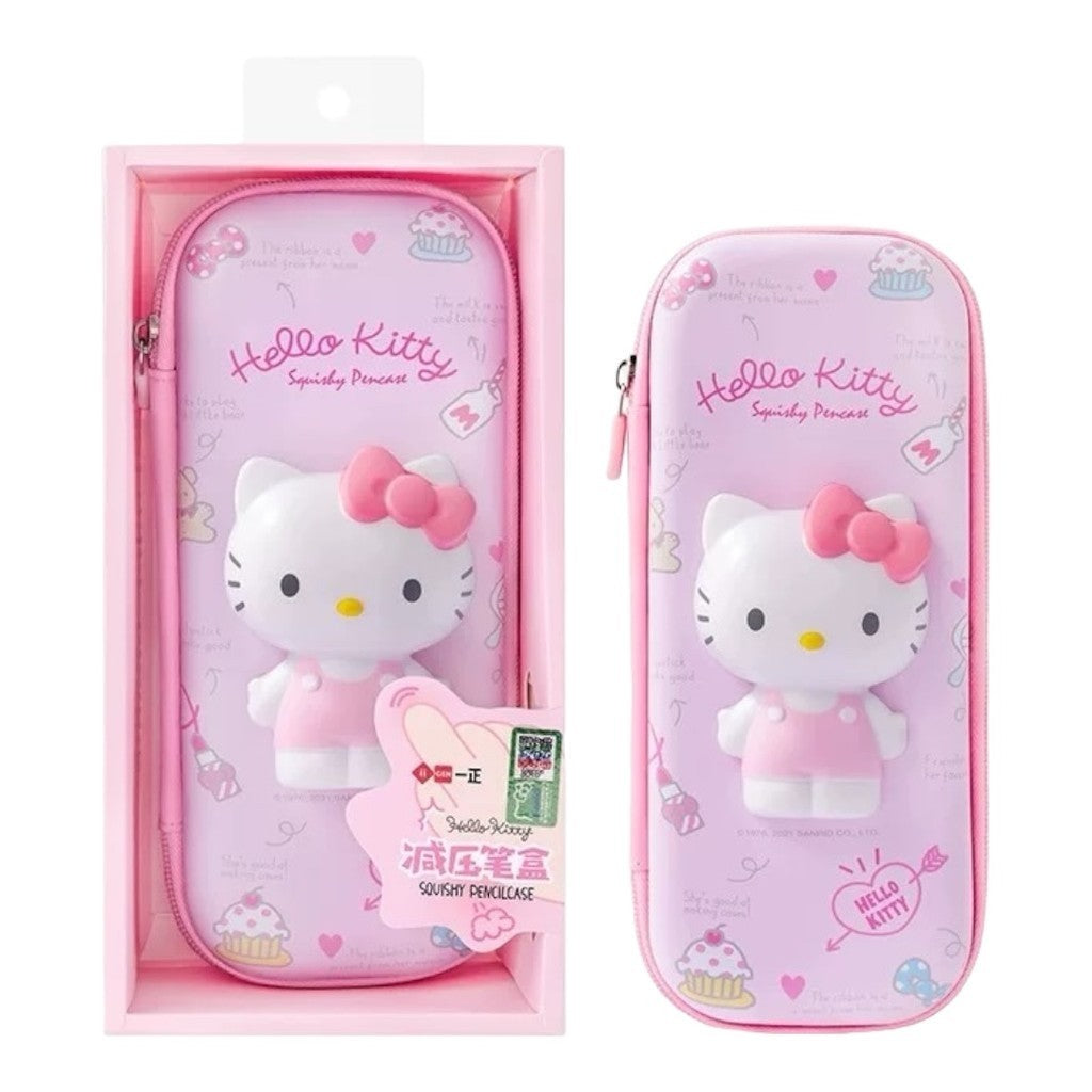 iiGEN Squishy Pencil Case | Cartoon Animal Design | Stress Relief EVA PU Pouch (285g)