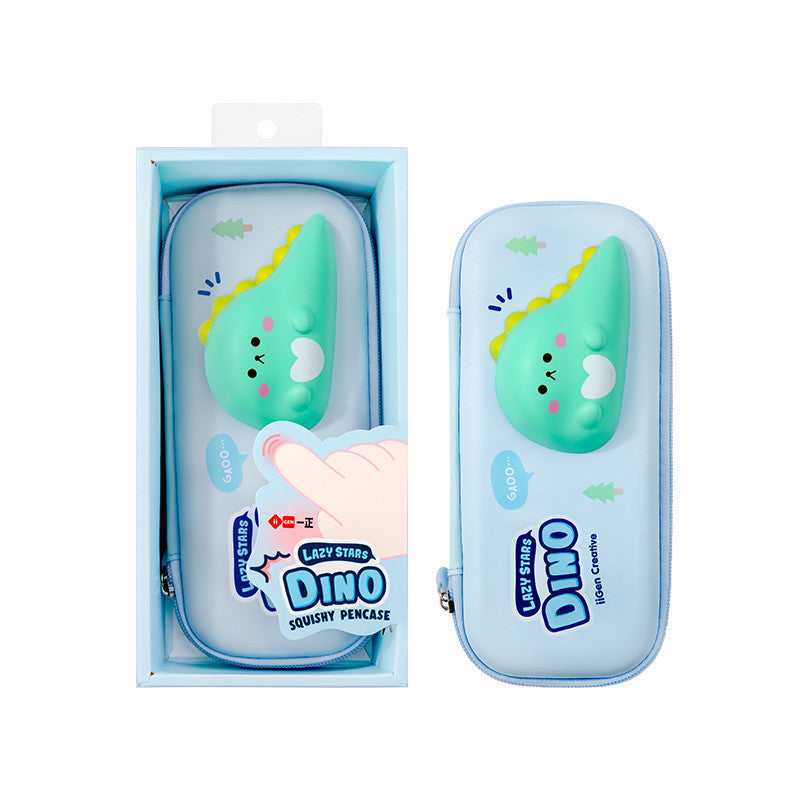 iiGEN Squishy Pencil Case | Cartoon Animal Design | Stress Relief EVA PU Pouch (285g)