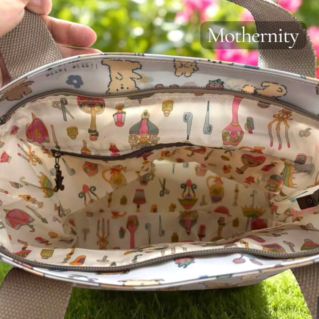 Water-Resistant Cute Tote Lunch Bag – Multi-Design Hand-Carry Bag | Mummy Bag, Student Bento Bag