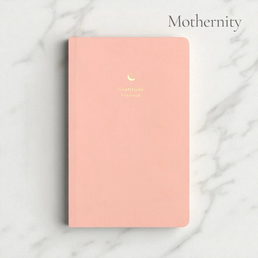 PU Leather A5 Gratitude Journal | Guided Prompts & Daily Quotes Notebook