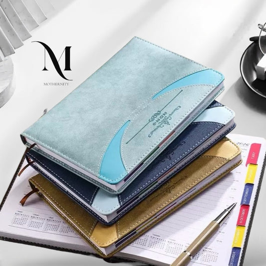 A5 2026 Daily Planner | English 365 Days Organizer | Elegant Minimalist Schedule Book