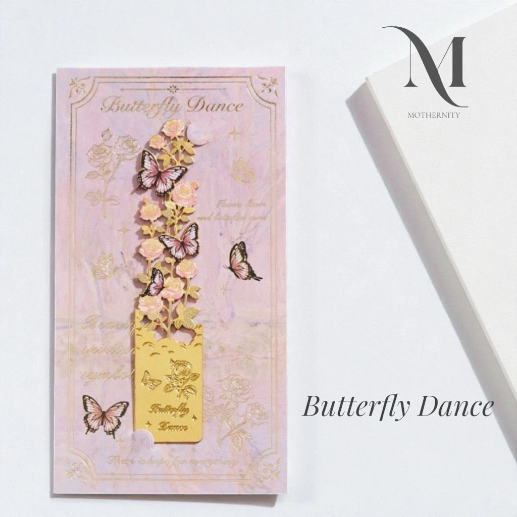 Butterfly Vintage Metal Bookmark