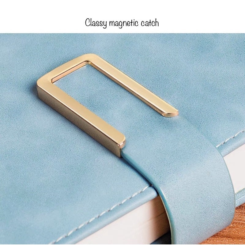 PU Leather Notebook A5 A6 – Magnetic / Minimalist | Soft Cover Journal | Business Diary Mothernity