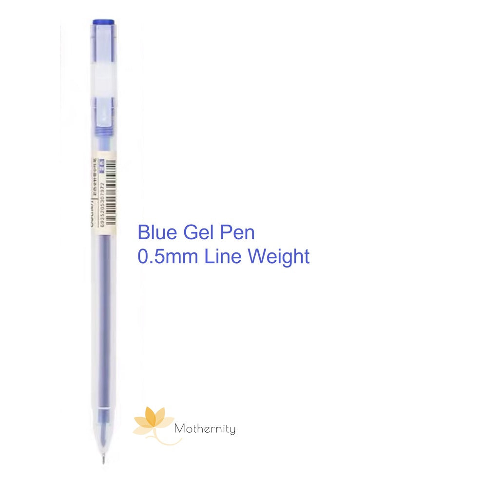 Deli A119 33160 Gel Pens 0.5mm – 8 Colours Set | Smooth Ink Fine Tip | School Office