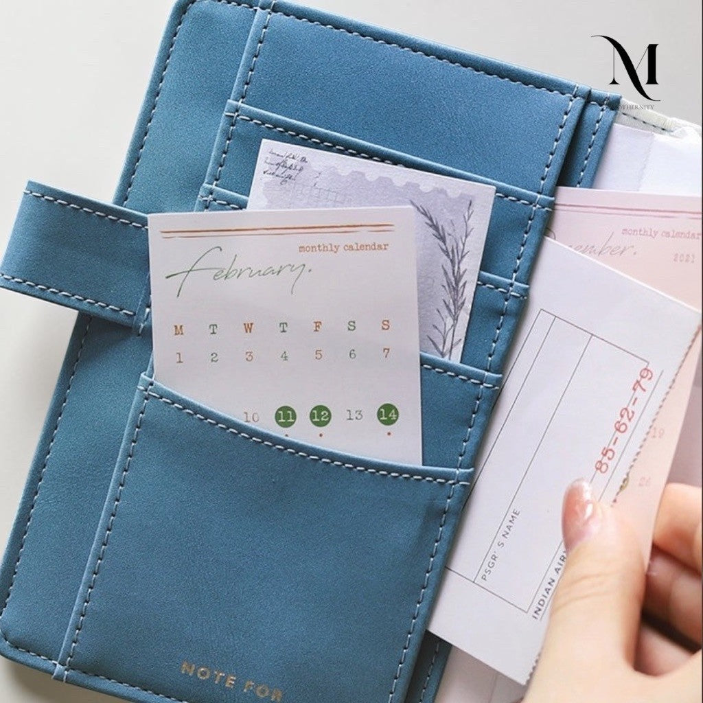 Notefor Floral Fabric Journal Cover A5 A6 | Notebook Cover with Pen Holder & Bookmark
