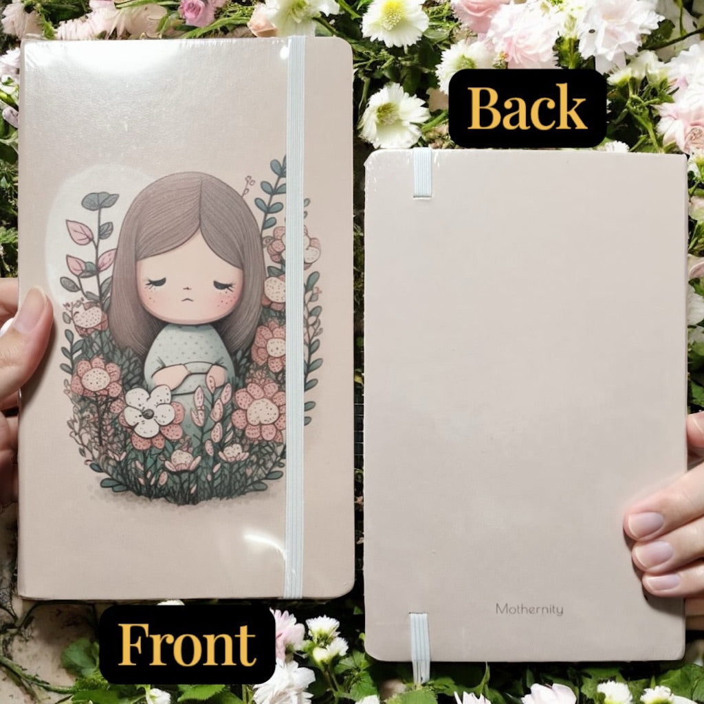 Luna A5 Hardcover Journal | 192 Pages Dotted or Ruled | Creative Writing Notebook by Mothernity