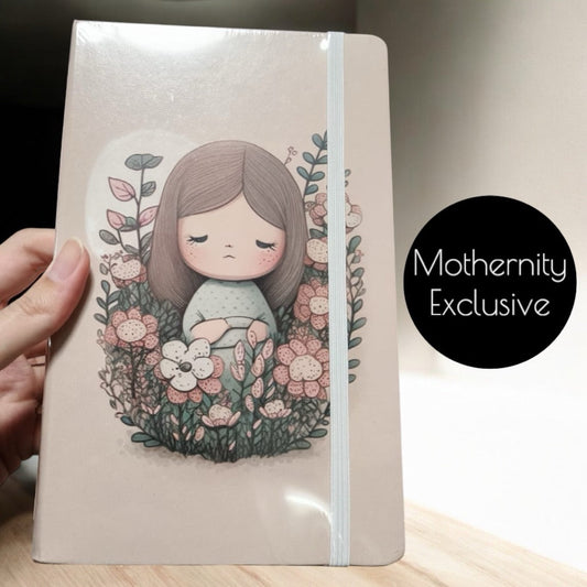 Luna A5 Hardcover Journal | 192 Pages Dotted or Ruled | Creative Writing Notebook by Mothernity