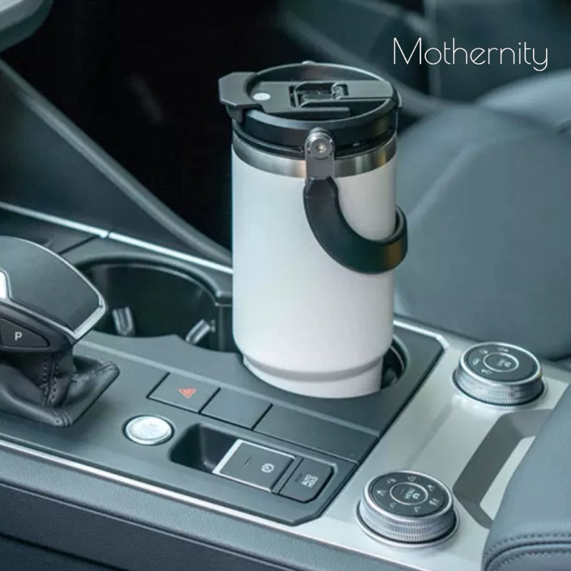 TYESO Stainless Steel Tumbler 600ml 900ml 1200ml | Dual Drink Lid | Thermal Vacuum Flask