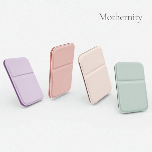 Mini Foldable Makeup Mirror | Handheld Stand Mirror Portable Compact for Desk Dorm Travel