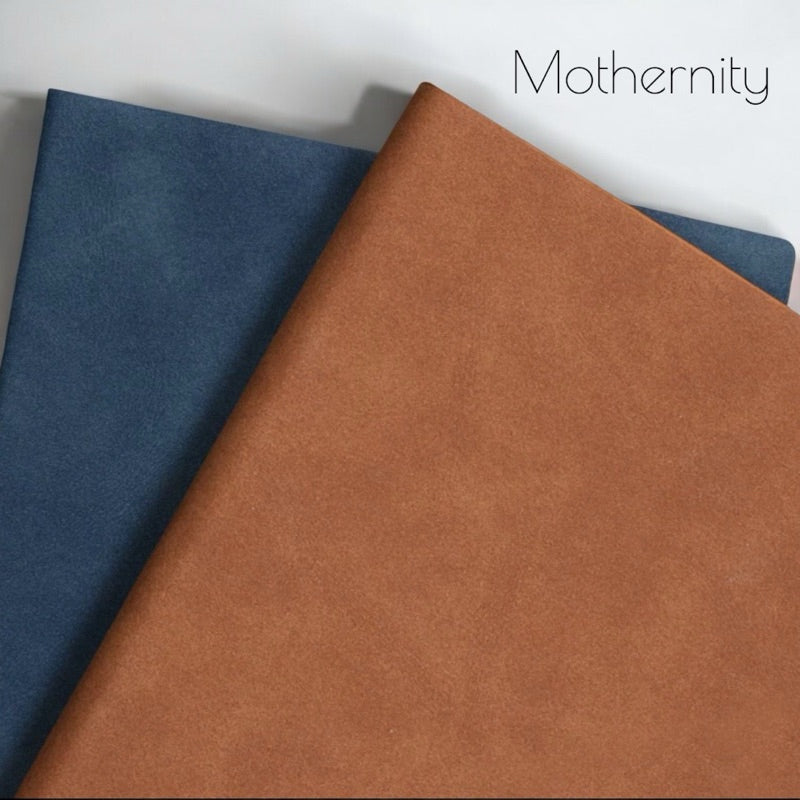 Concise PU Notebook | Minimalist Business Journal | A6 A5 B5 Sizes| Mothernity