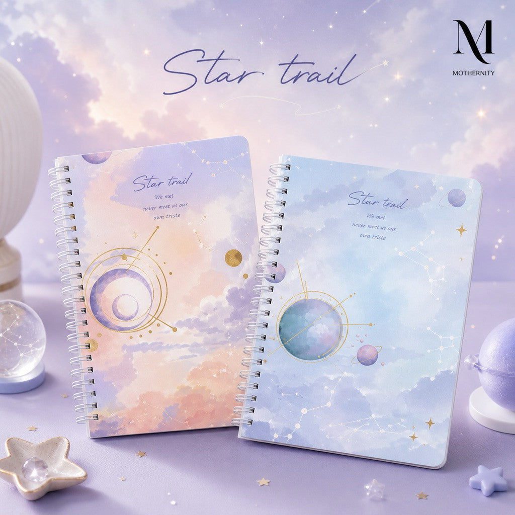 A5 Spiral Notebook 60 Sheets | 120 Pages | Soft-Style Illustrated Cover | Lined Journal School Gift