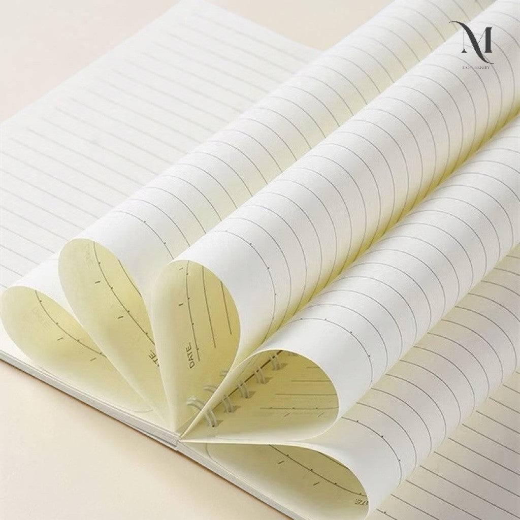 A5 Spiral Notebook 60 Sheets | 120 Pages | Soft-Style Illustrated Cover | Lined Journal School Gift