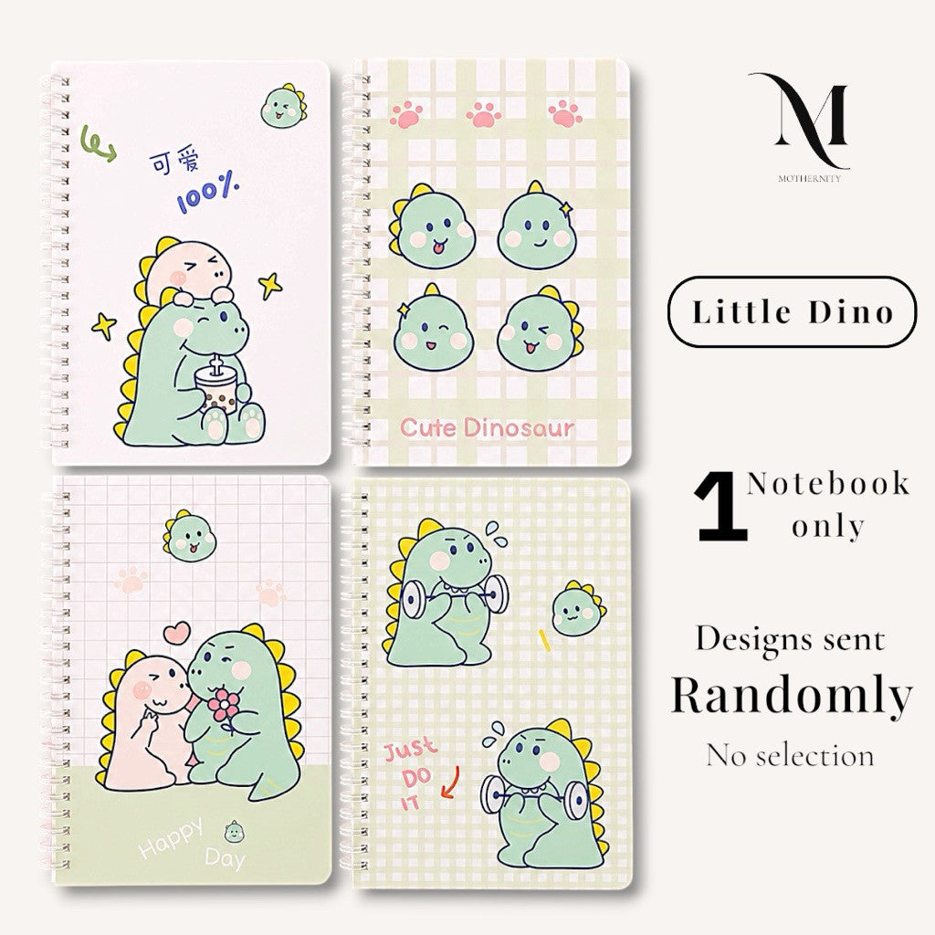 A5 Spiral Notebook 60 Sheets | 120 Pages | Soft-Style Illustrated Cover | Lined Journal School Gift