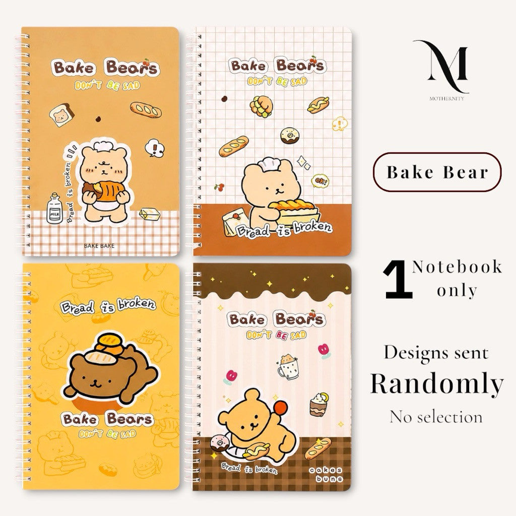 A5 Spiral Notebook 60 Sheets | 120 Pages | Soft-Style Illustrated Cover | Lined Journal School Gift