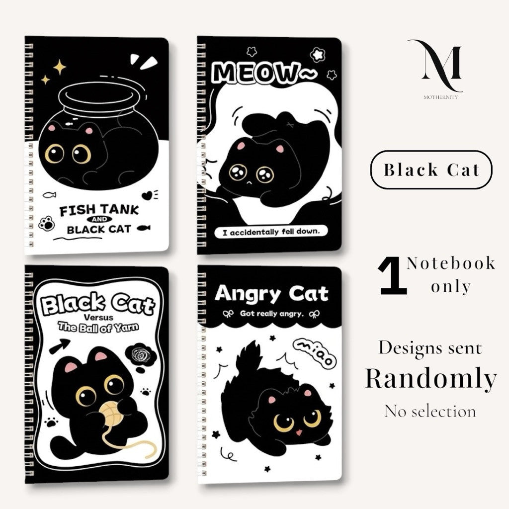 A5 Spiral Notebook 60 Sheets | 120 Pages | Soft-Style Illustrated Cover | Lined Journal School Gift