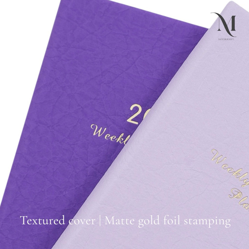 2026 Planner Notebook A6 Slim | Elastic Band Weekly Monthly Agenda 5 Colours