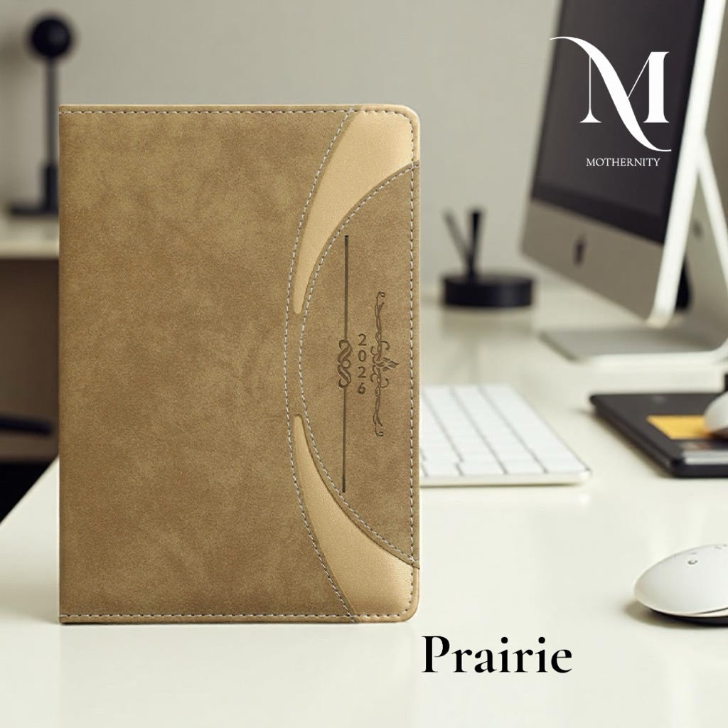 A5 2026 Daily Planner | English 365 Days Organizer | Elegant Minimalist Schedule Book
