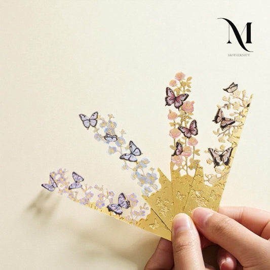 Butterfly Metal Bookmark – Vintage Hollow Design Elegant Gift for Book Lovers | Mothernity