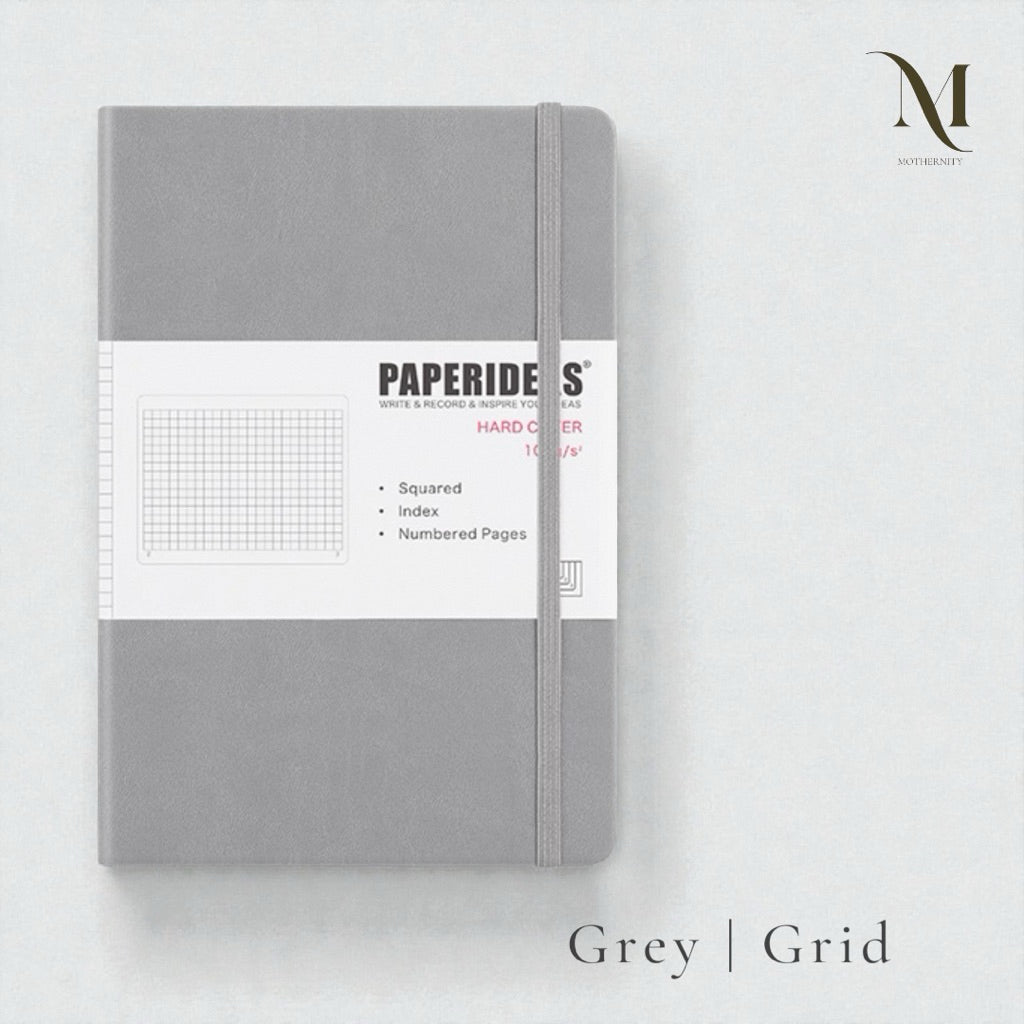 Paperideas A5 Hardcover Grid Journal