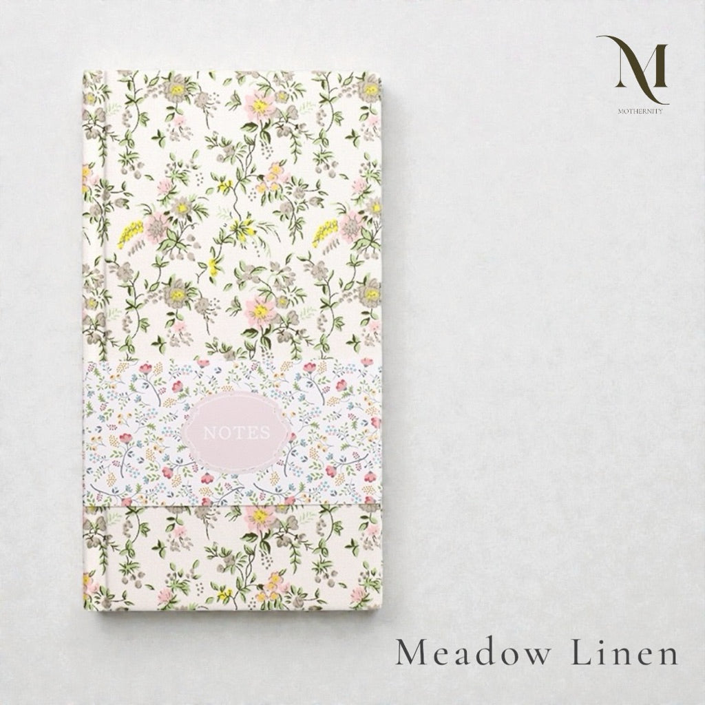 Floral Slim Softcover Notebook