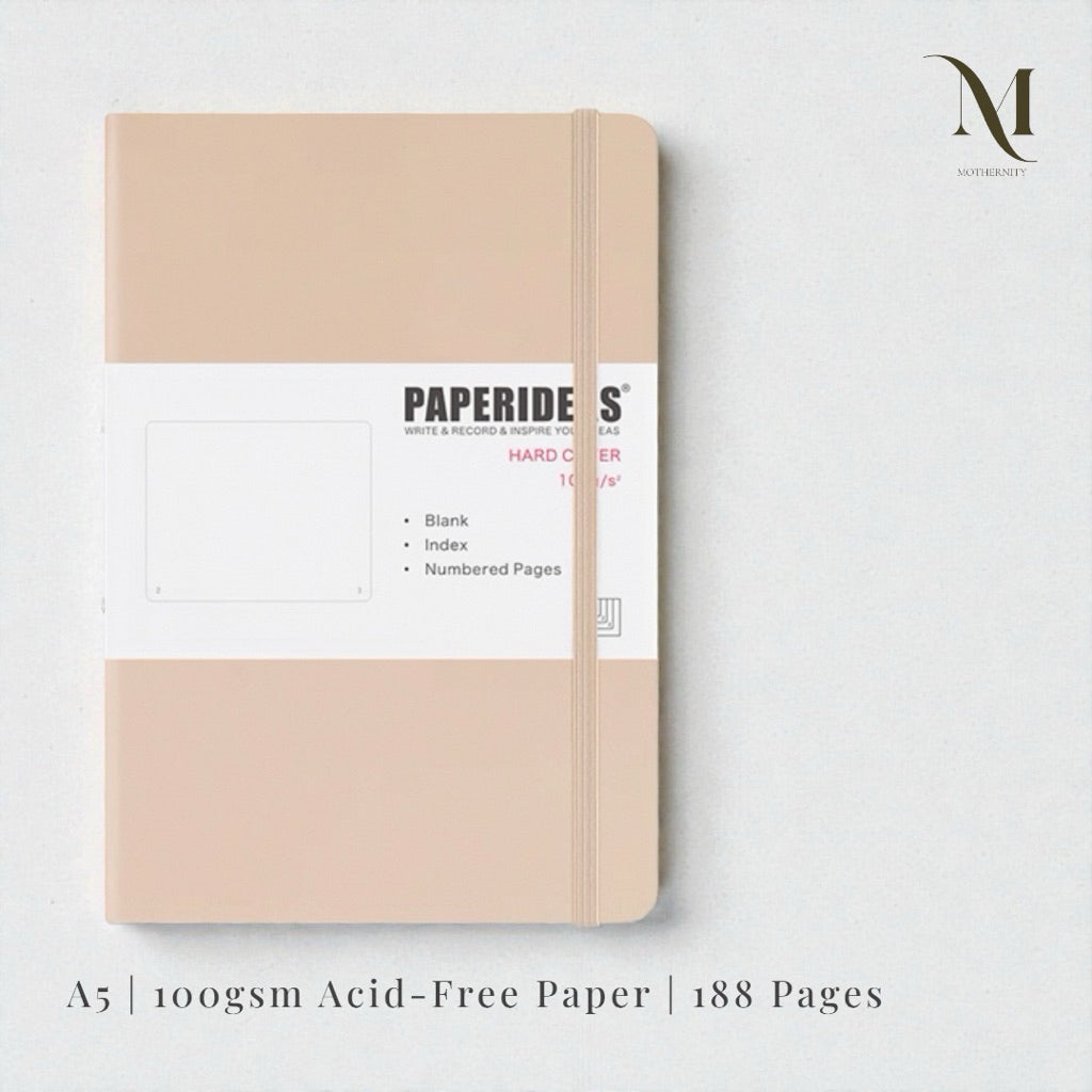 Paperideas A5 Hardcover Blank Journal