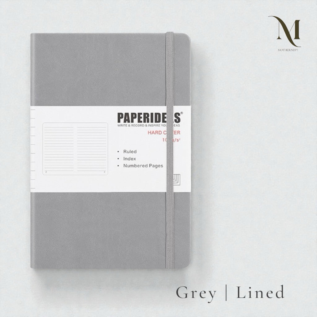 Paperideas A5 Hardcover Lined Journal Notebook