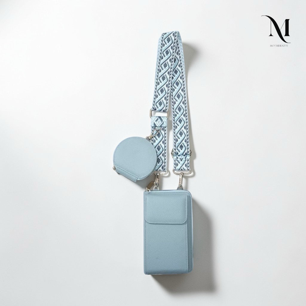 Minimalist Crossbody Phone Bag with Coin Pouch