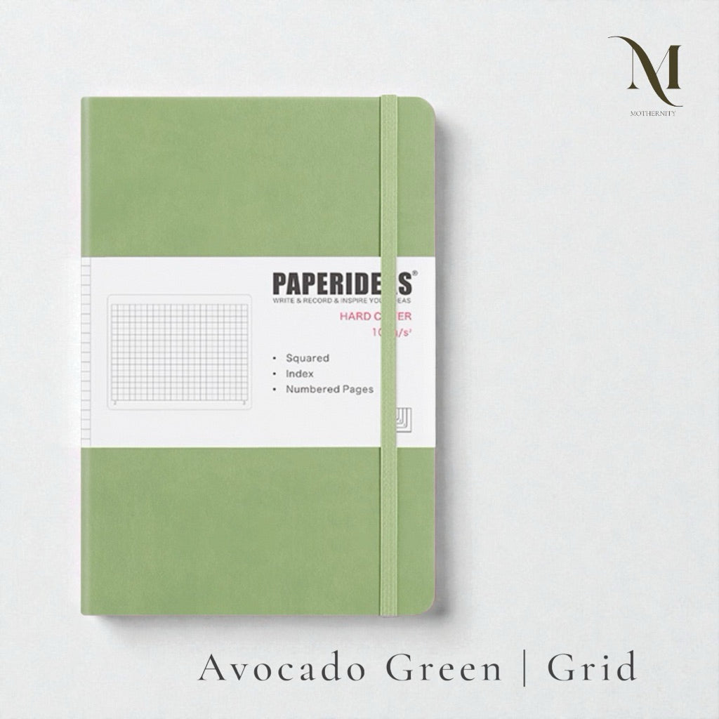 Paperideas A5 Hardcover Grid Journal