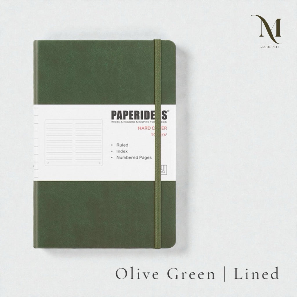 Paperideas A5 Hardcover Lined Journal Notebook