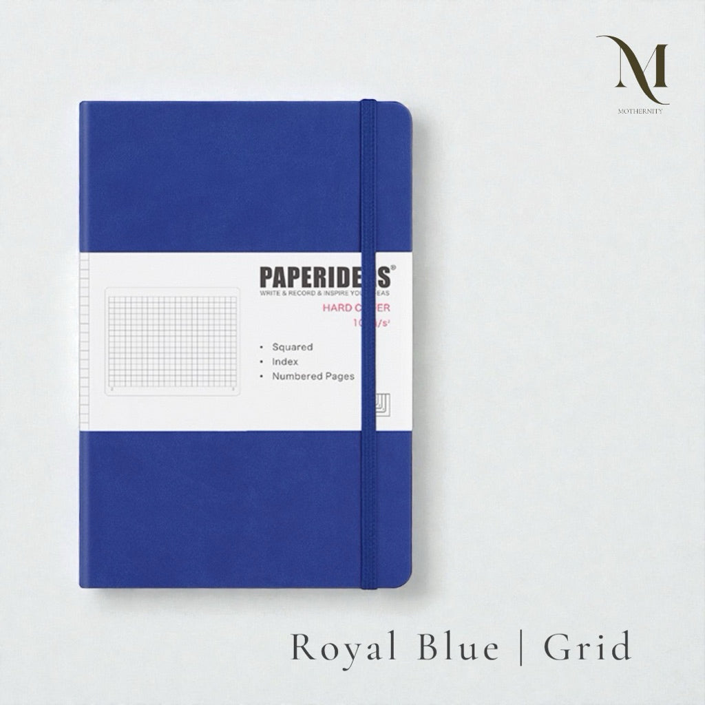 Paperideas A5 Hardcover Grid Journal