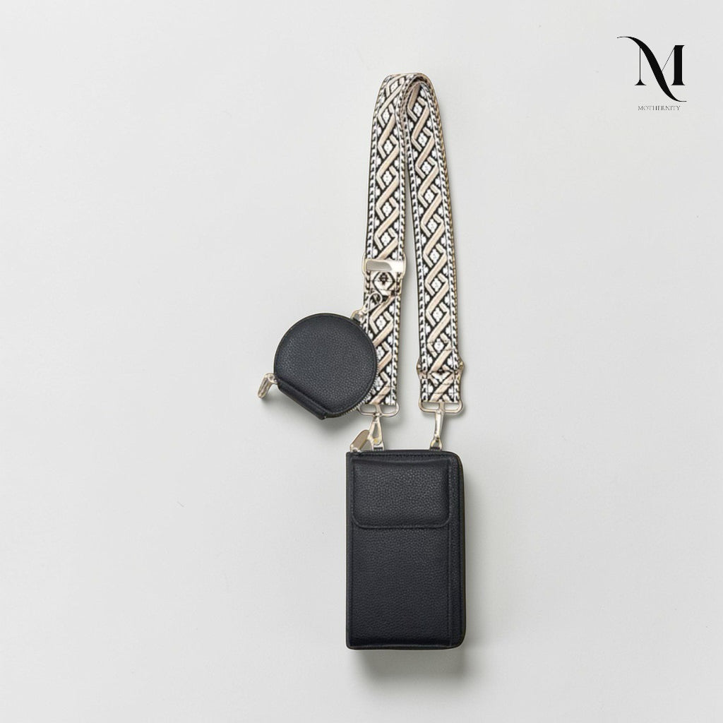 Minimalist Crossbody Phone Bag with Coin Pouch