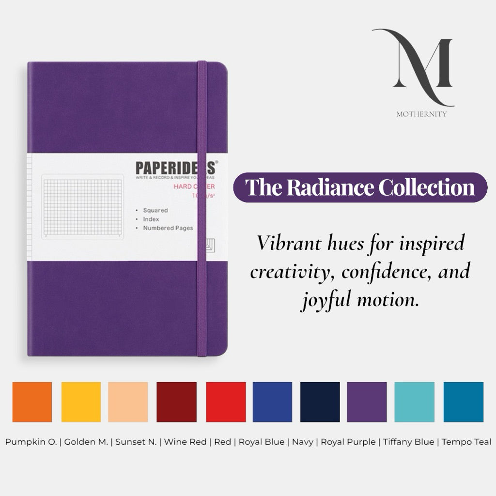 Paperideas A5 Hardcover Grid Journal