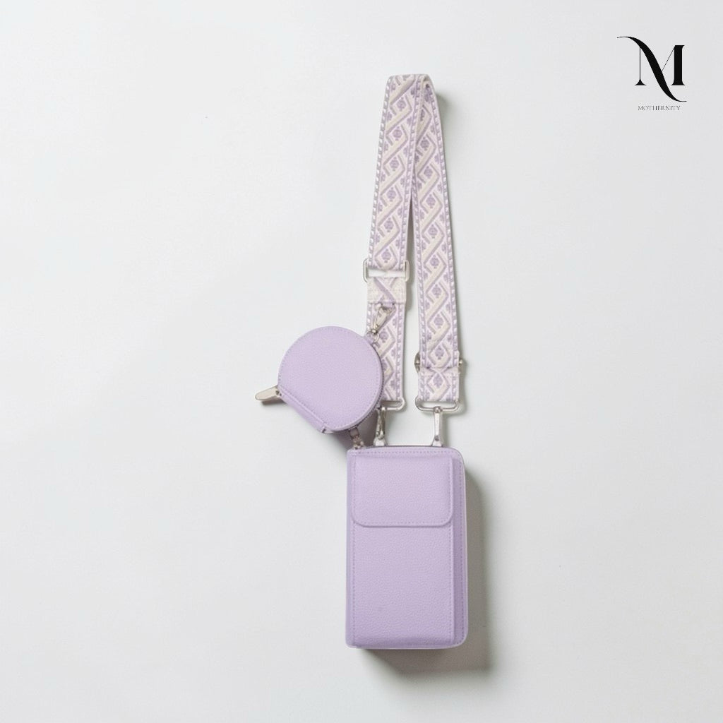 Minimalist Crossbody Phone Bag with Coin Pouch