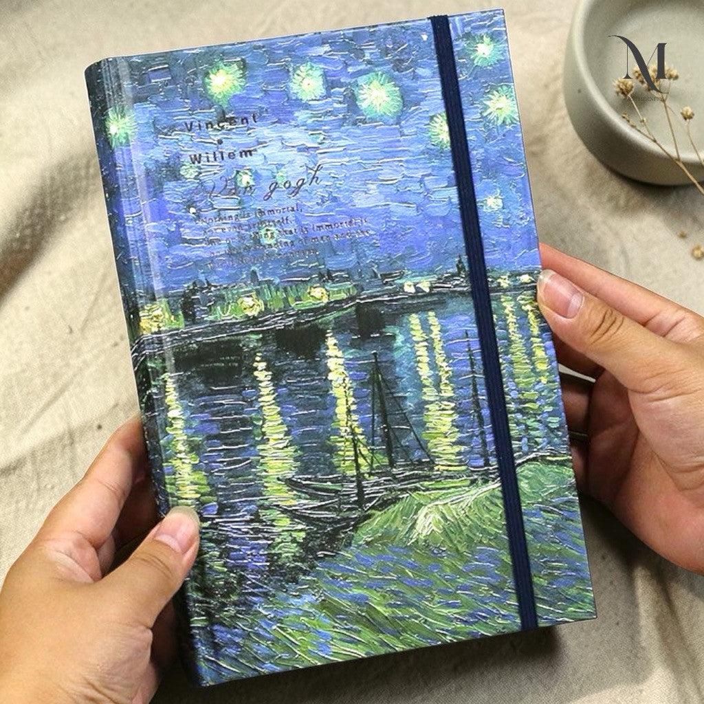 Premium A5 Hardcover Sketchbook Mothernity 130gsm Blank Paper Art Journal Drawing Notebook