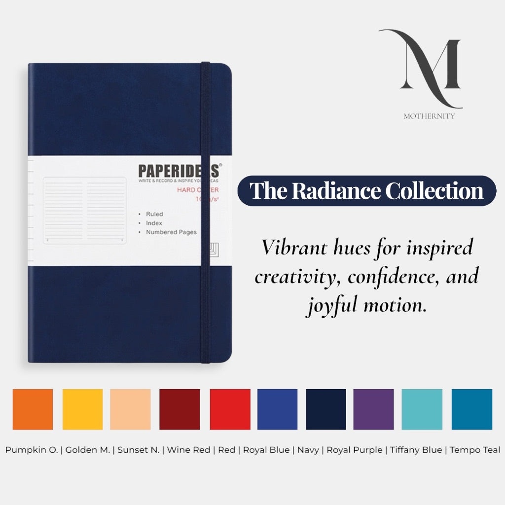 Paperideas A5 Hardcover Lined Journal Notebook