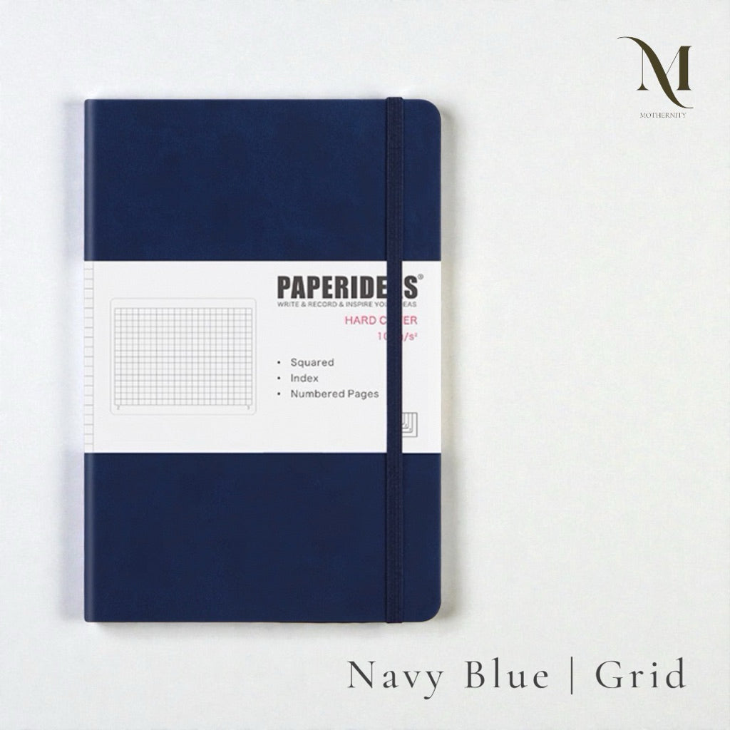 Paperideas A5 Hardcover Grid Journal
