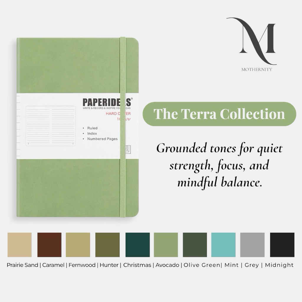 Paperideas A5 Hardcover Lined Journal Notebook
