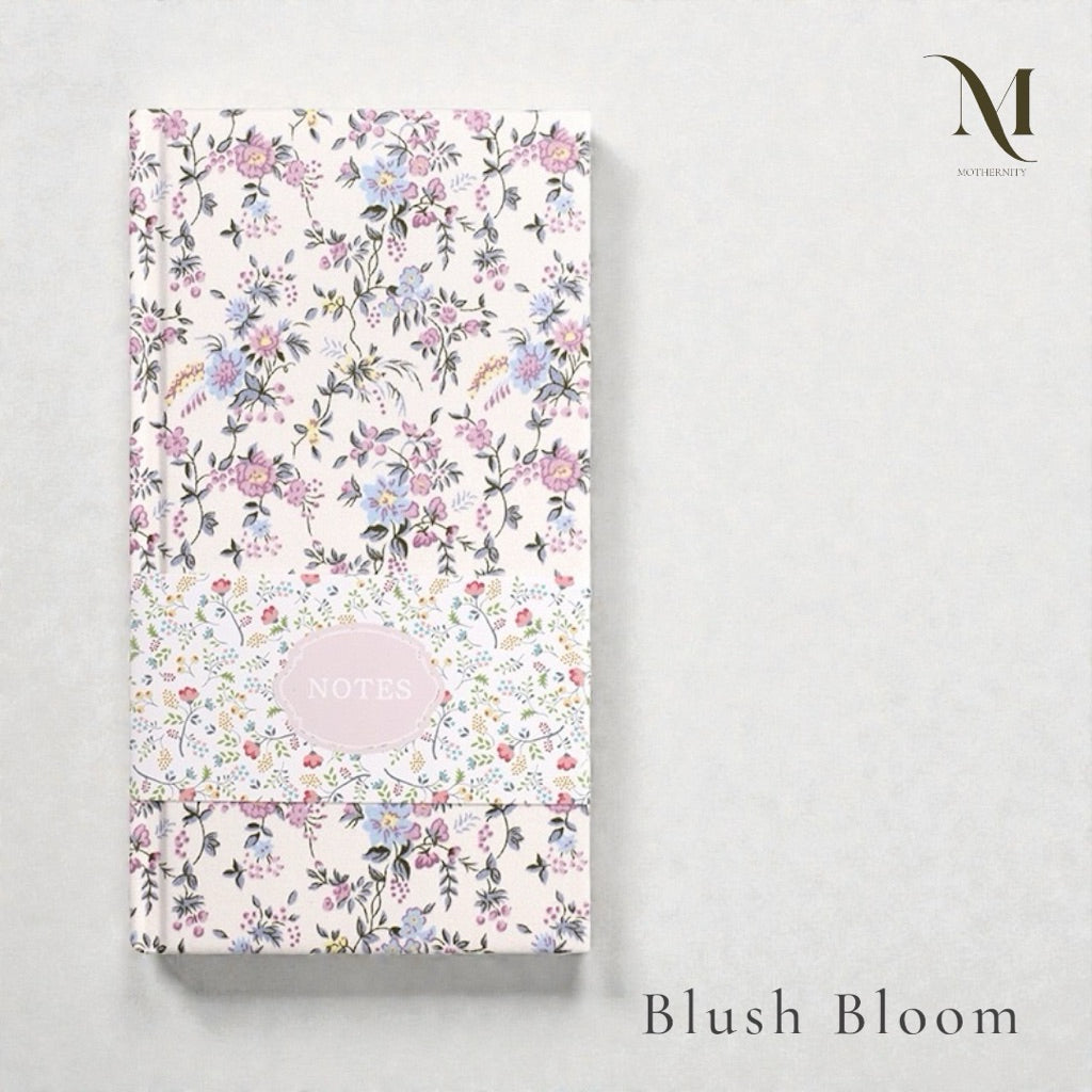 Floral Slim Softcover Notebook