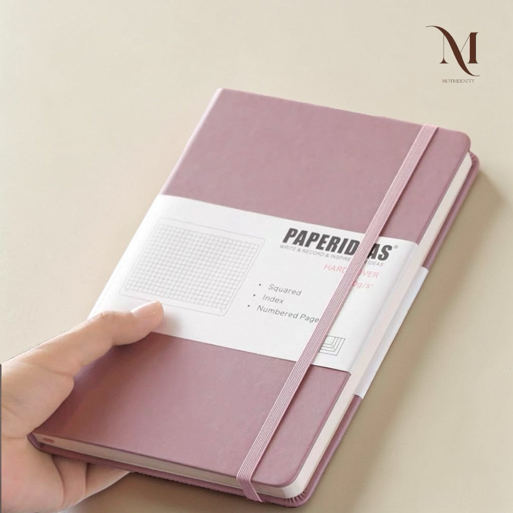 Paperideas A5 Hardcover Grid Journal
