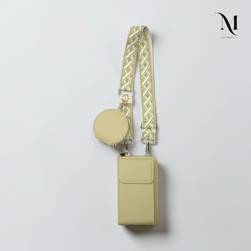 Minimalist Crossbody Phone Bag with Coin Pouch