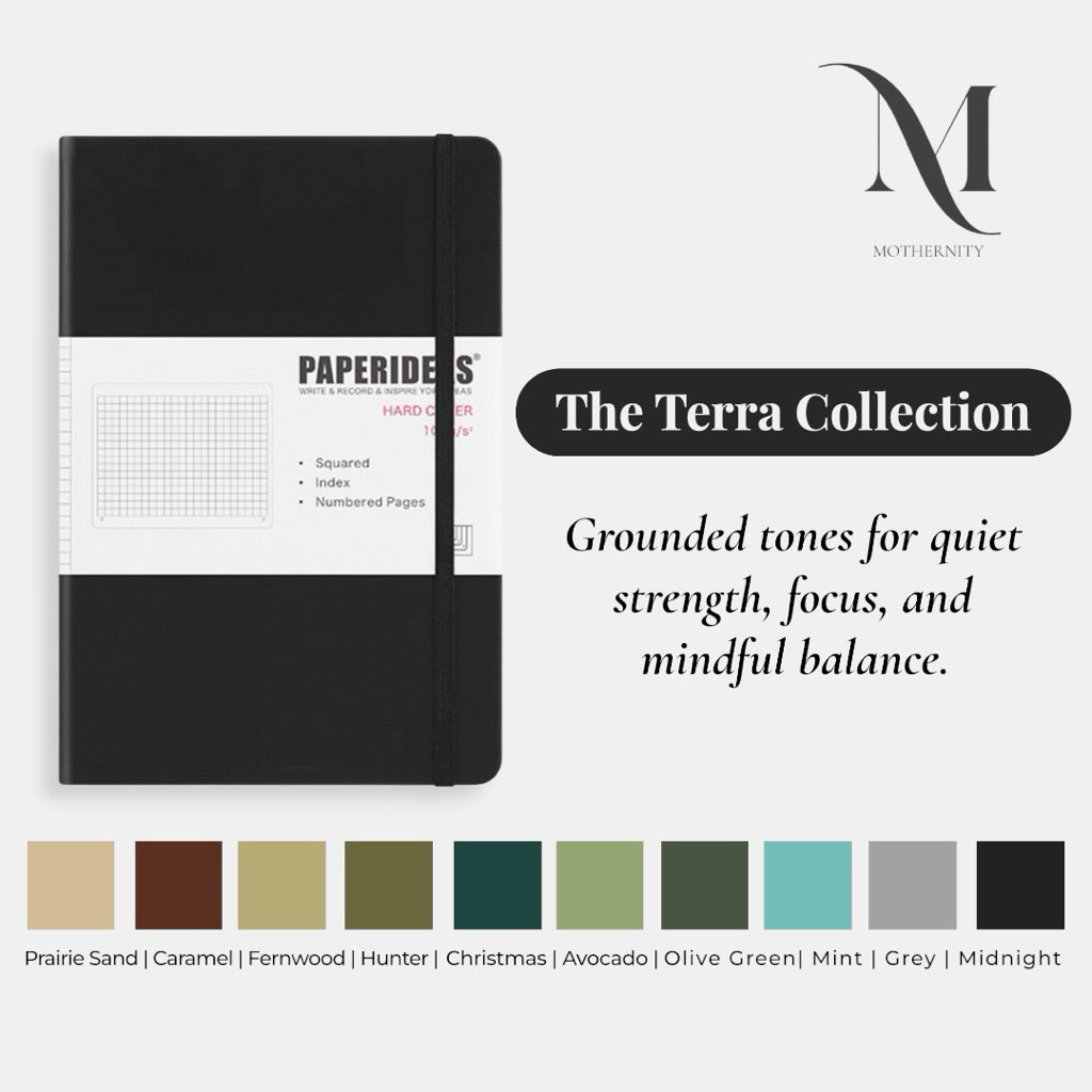 Paperideas A5 Hardcover Grid Journal