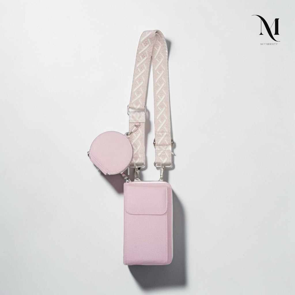 Minimalist Crossbody Phone Bag with Coin Pouch
